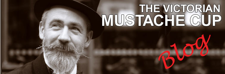 Victorian Mustache Cup